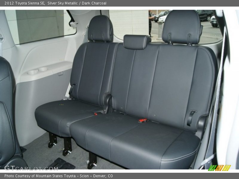 Silver Sky Metallic / Dark Charcoal 2012 Toyota Sienna SE