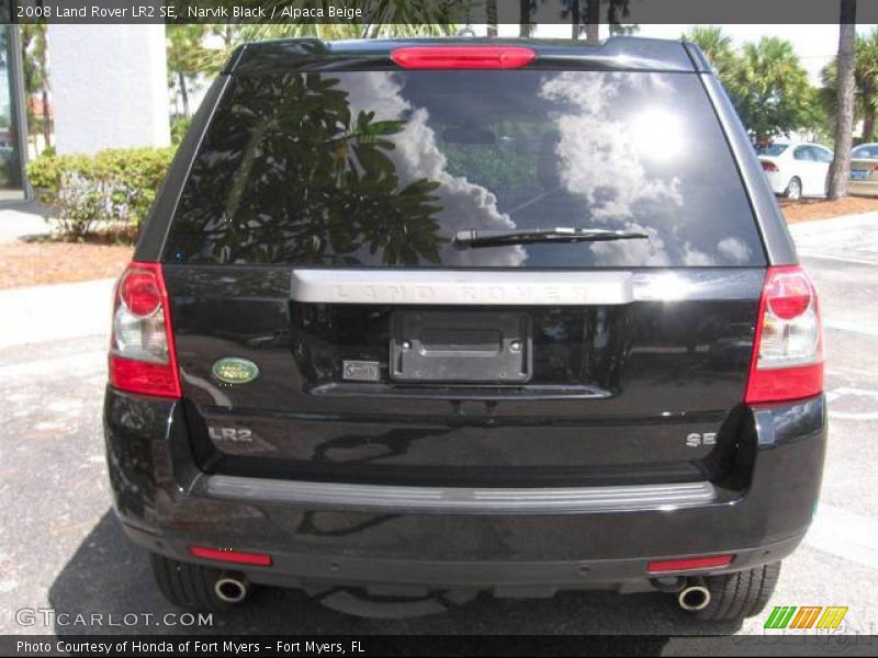 Narvik Black / Alpaca Beige 2008 Land Rover LR2 SE