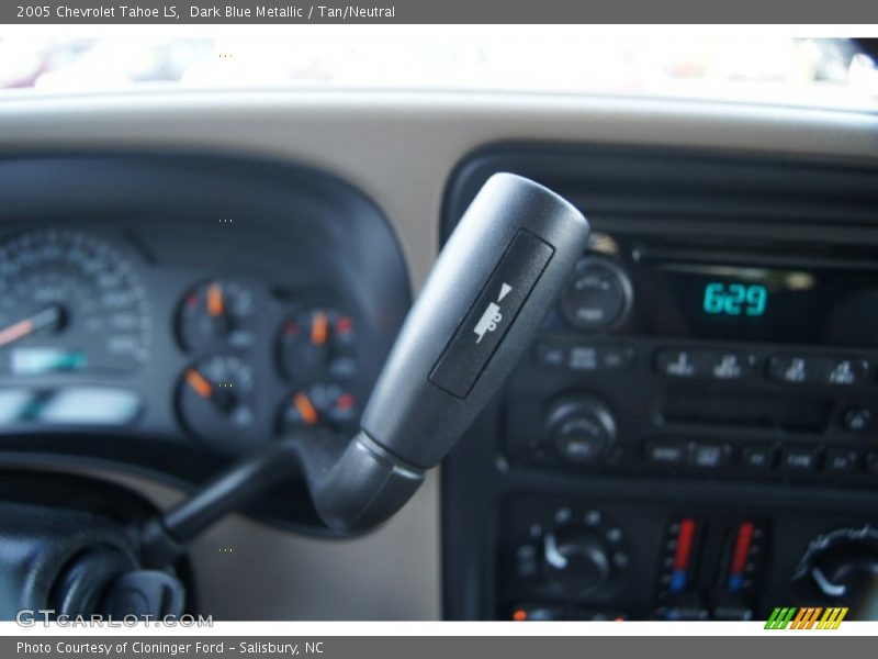 Dark Blue Metallic / Tan/Neutral 2005 Chevrolet Tahoe LS