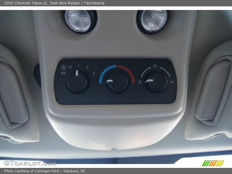 Dark Blue Metallic / Tan/Neutral 2005 Chevrolet Tahoe LS