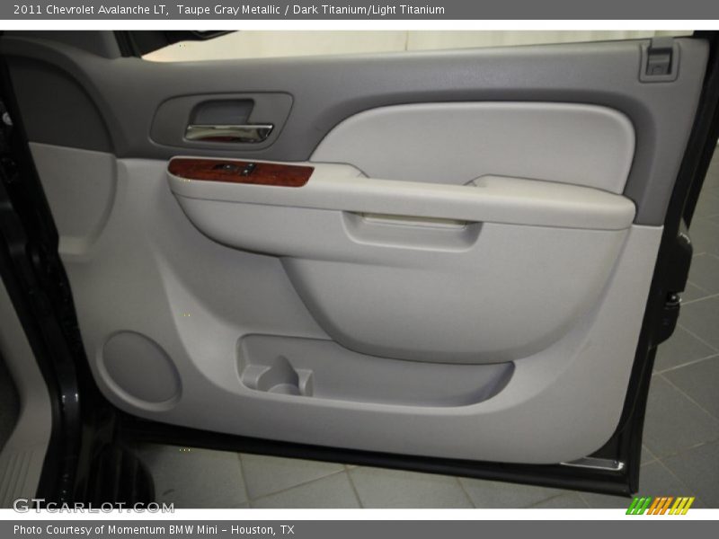 Taupe Gray Metallic / Dark Titanium/Light Titanium 2011 Chevrolet Avalanche LT
