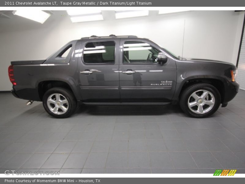 Taupe Gray Metallic / Dark Titanium/Light Titanium 2011 Chevrolet Avalanche LT