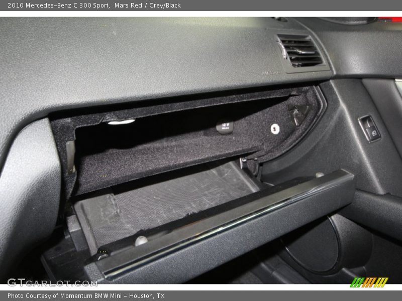 Mars Red / Grey/Black 2010 Mercedes-Benz C 300 Sport