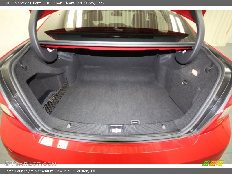 Mars Red / Grey/Black 2010 Mercedes-Benz C 300 Sport