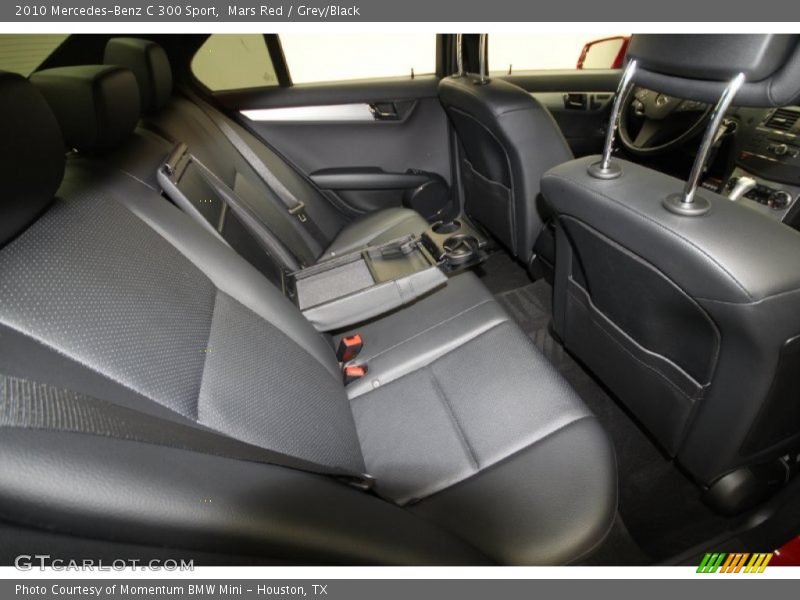 Mars Red / Grey/Black 2010 Mercedes-Benz C 300 Sport