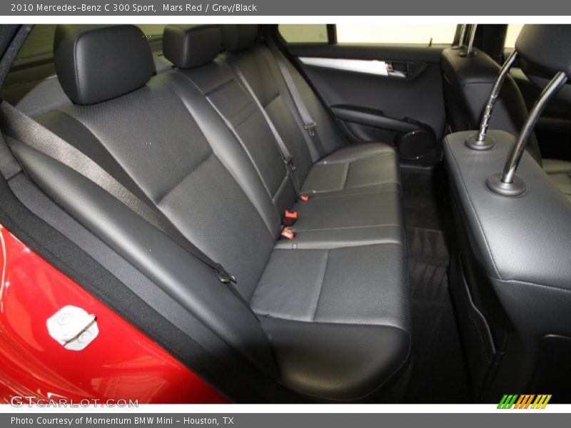 Mars Red / Grey/Black 2010 Mercedes-Benz C 300 Sport