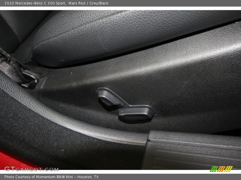 Mars Red / Grey/Black 2010 Mercedes-Benz C 300 Sport