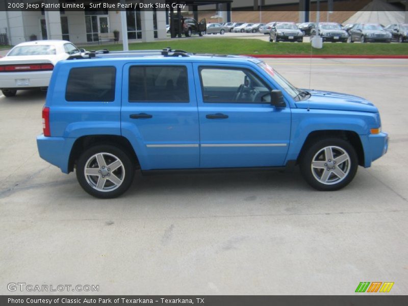 Surf Blue Pearl / Dark Slate Gray 2008 Jeep Patriot Limited