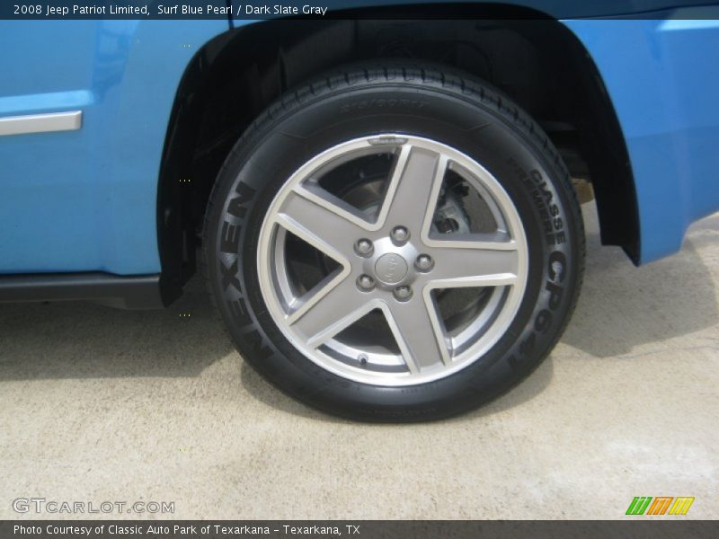 Surf Blue Pearl / Dark Slate Gray 2008 Jeep Patriot Limited