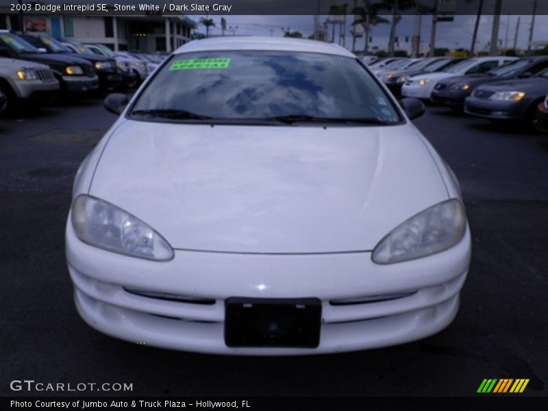 Stone White / Dark Slate Gray 2003 Dodge Intrepid SE