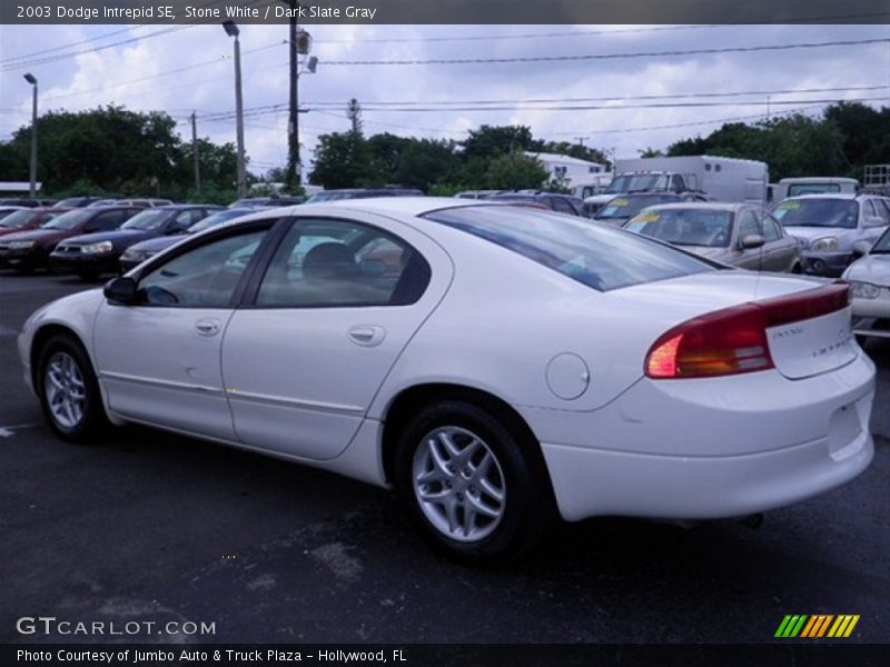 Stone White / Dark Slate Gray 2003 Dodge Intrepid SE