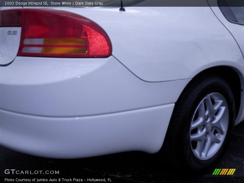 Stone White / Dark Slate Gray 2003 Dodge Intrepid SE