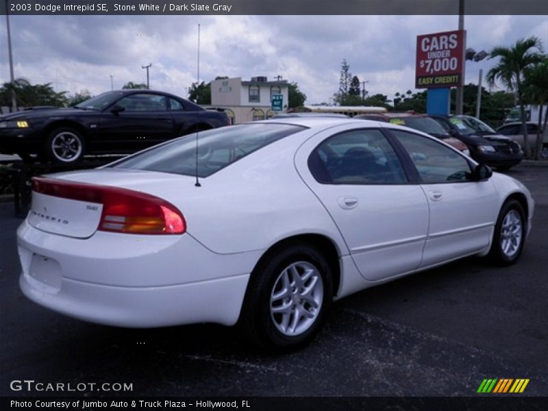 Stone White / Dark Slate Gray 2003 Dodge Intrepid SE