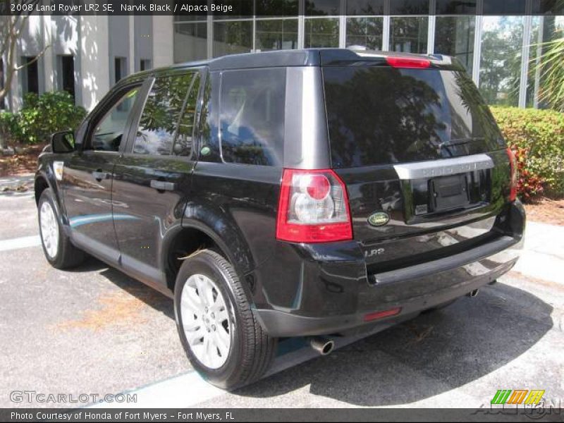 Narvik Black / Alpaca Beige 2008 Land Rover LR2 SE