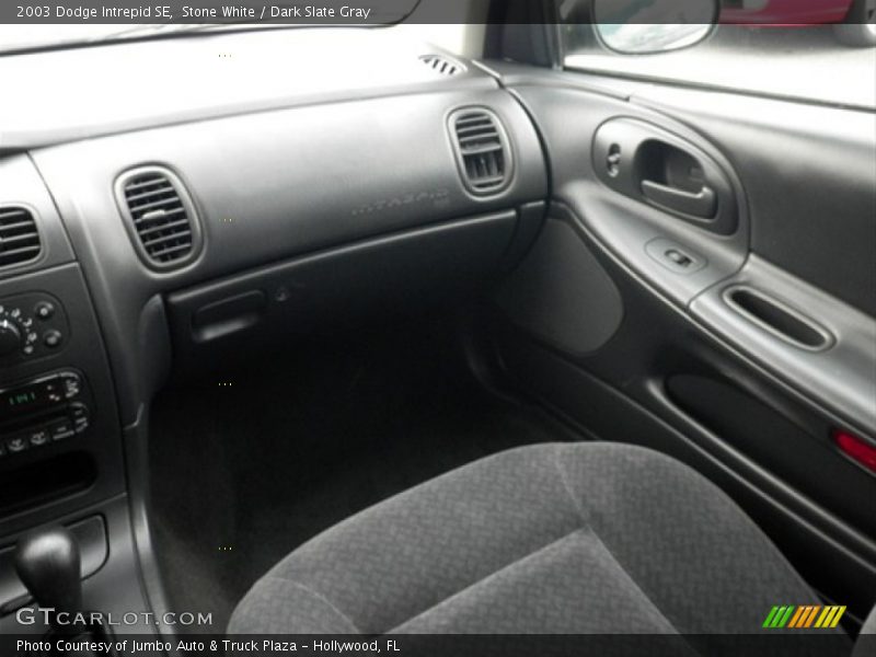 Stone White / Dark Slate Gray 2003 Dodge Intrepid SE