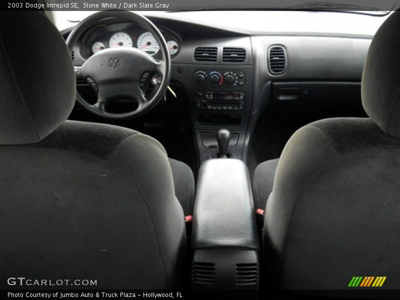 Stone White / Dark Slate Gray 2003 Dodge Intrepid SE