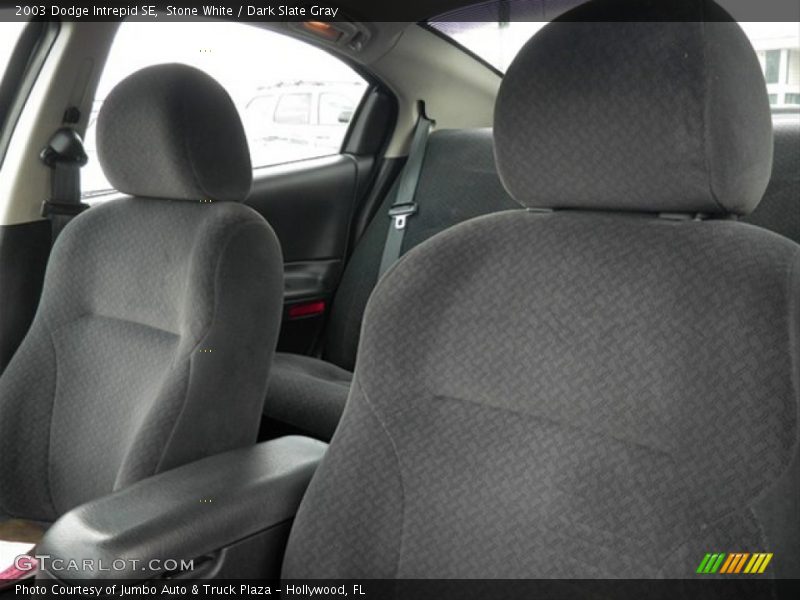 Stone White / Dark Slate Gray 2003 Dodge Intrepid SE