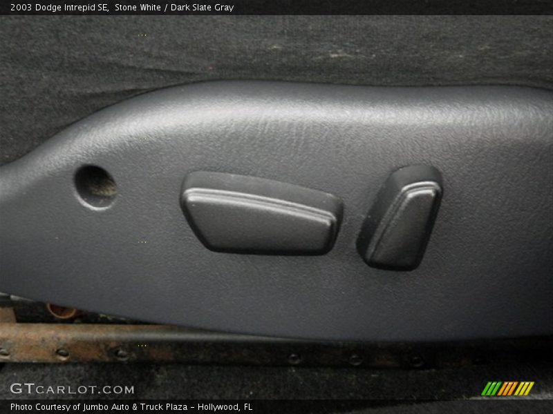 Stone White / Dark Slate Gray 2003 Dodge Intrepid SE