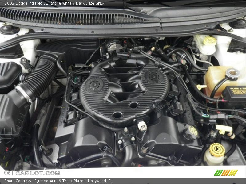 Stone White / Dark Slate Gray 2003 Dodge Intrepid SE