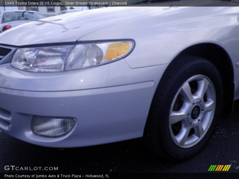 Silver Stream Opalescent / Charcoal 1999 Toyota Solara SE V6 Coupe