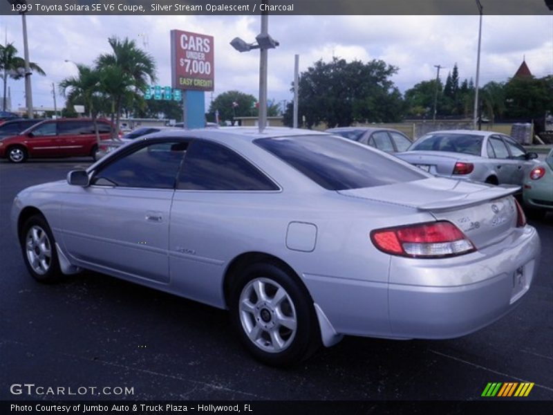 Silver Stream Opalescent / Charcoal 1999 Toyota Solara SE V6 Coupe