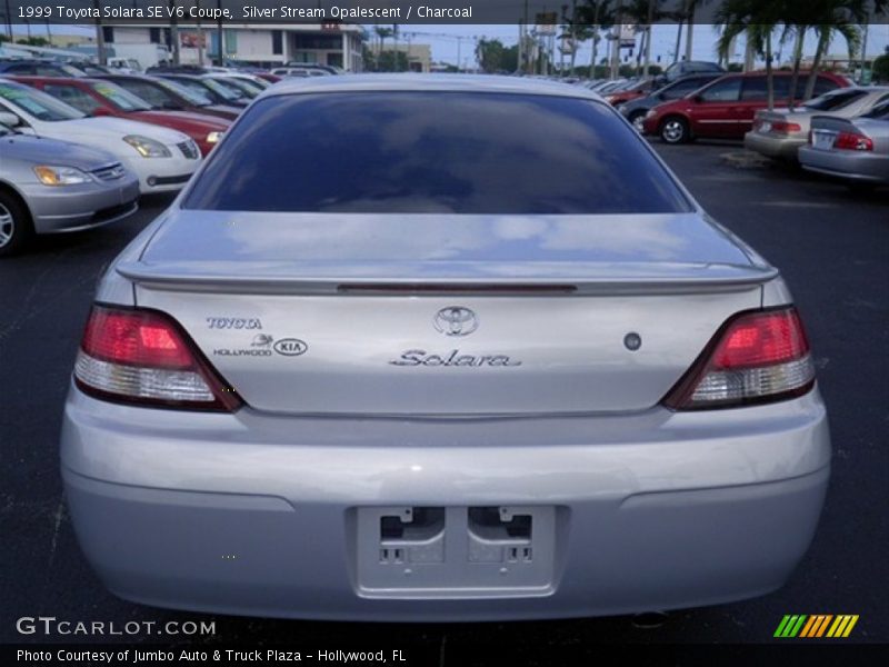 Silver Stream Opalescent / Charcoal 1999 Toyota Solara SE V6 Coupe