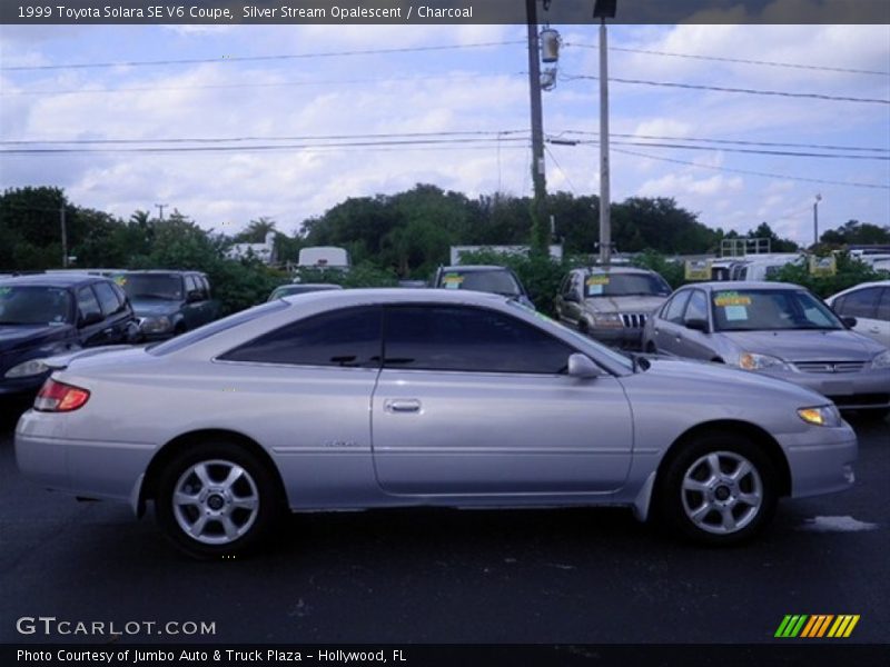 Silver Stream Opalescent / Charcoal 1999 Toyota Solara SE V6 Coupe