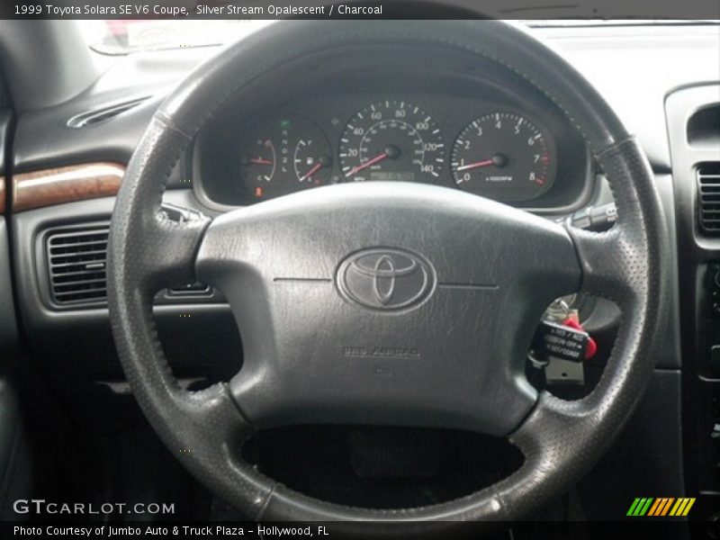Silver Stream Opalescent / Charcoal 1999 Toyota Solara SE V6 Coupe