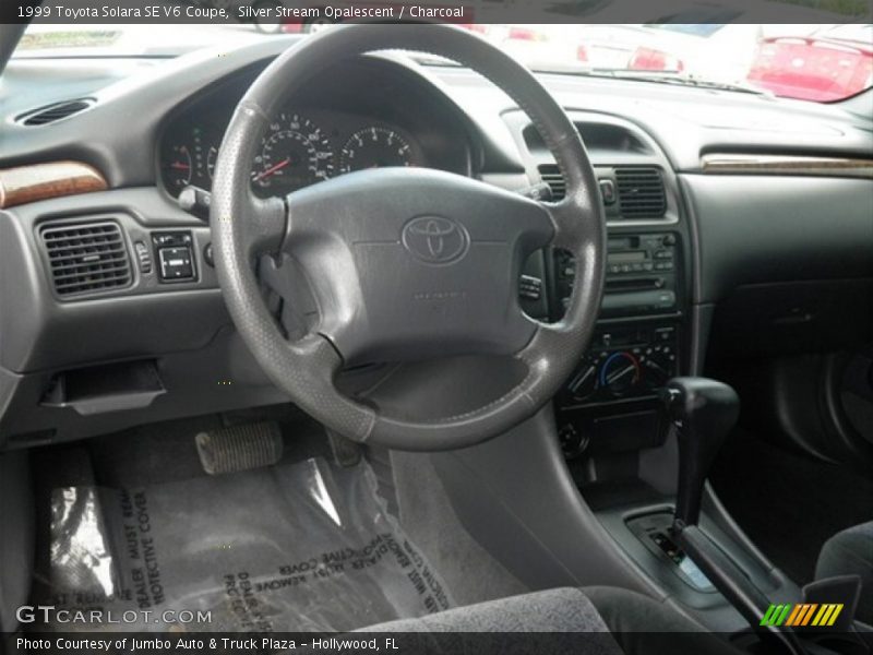 Silver Stream Opalescent / Charcoal 1999 Toyota Solara SE V6 Coupe