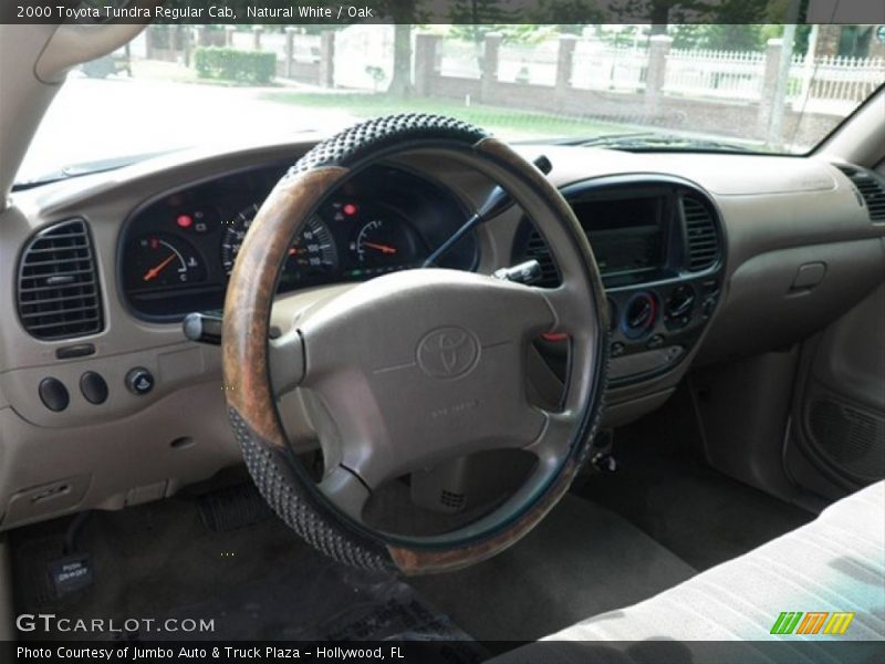 Natural White / Oak 2000 Toyota Tundra Regular Cab