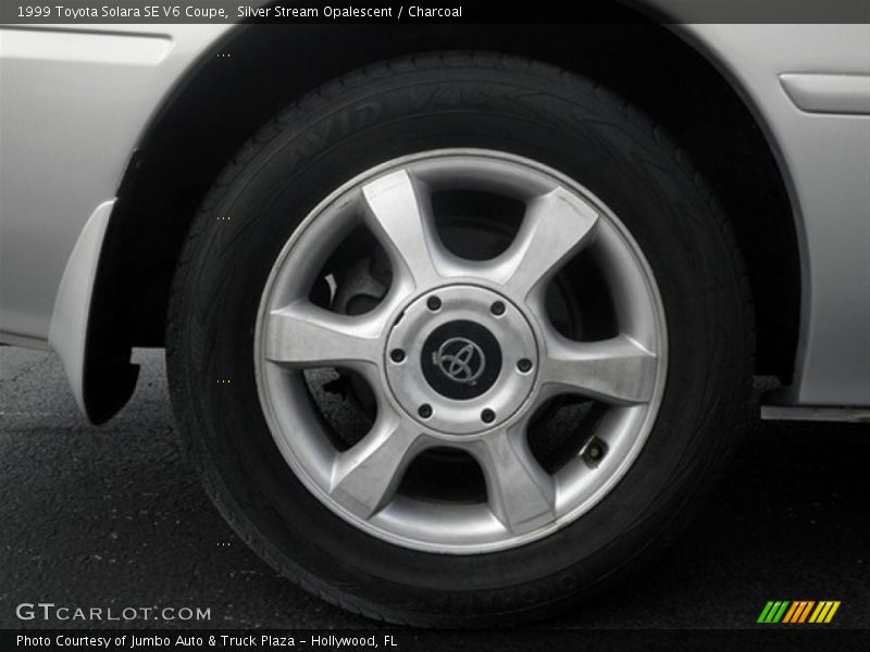 Silver Stream Opalescent / Charcoal 1999 Toyota Solara SE V6 Coupe