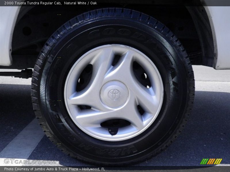 Natural White / Oak 2000 Toyota Tundra Regular Cab