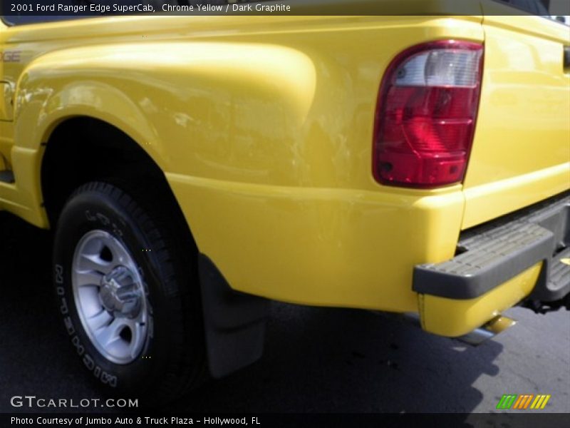 Chrome Yellow / Dark Graphite 2001 Ford Ranger Edge SuperCab