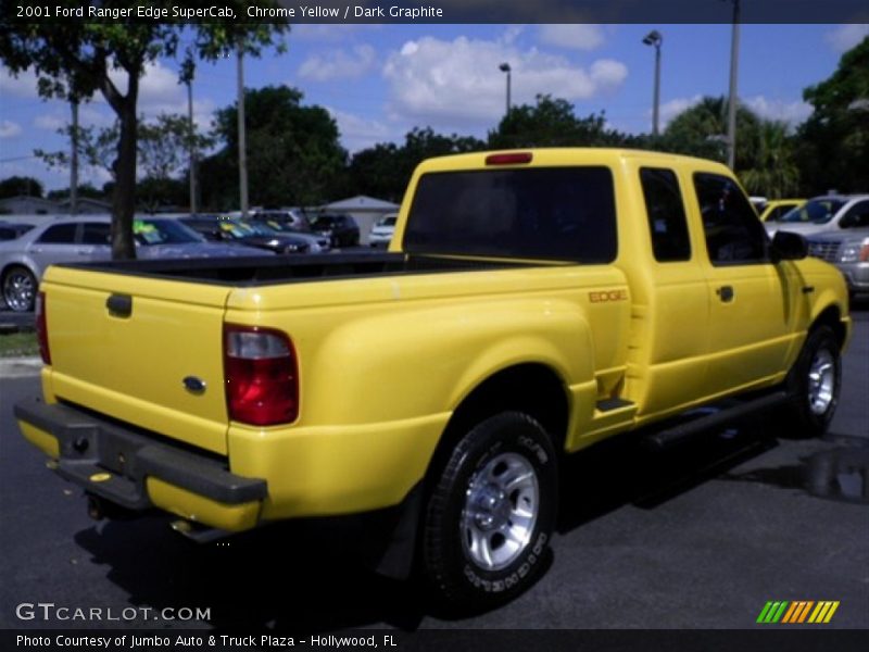 Chrome Yellow / Dark Graphite 2001 Ford Ranger Edge SuperCab