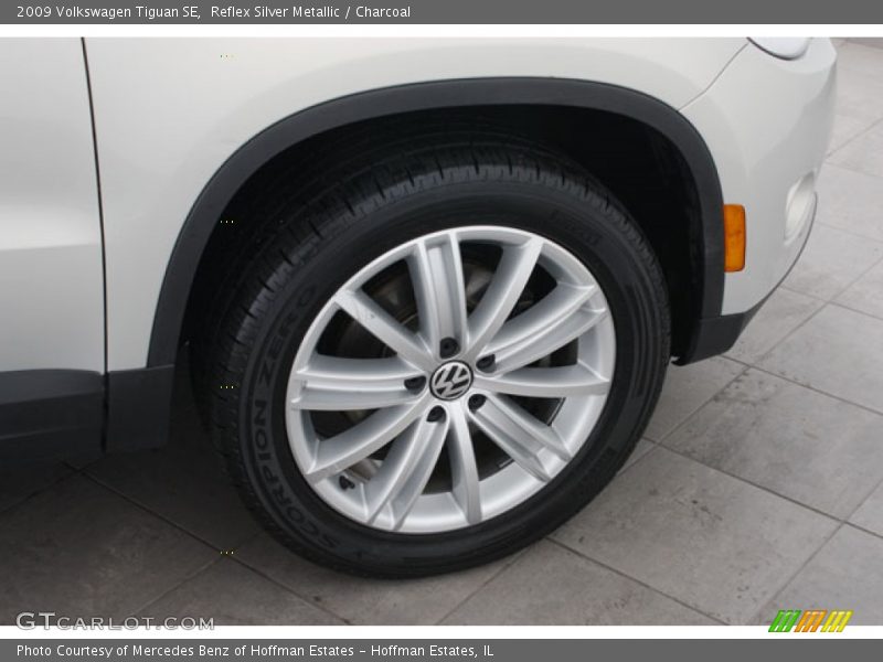Reflex Silver Metallic / Charcoal 2009 Volkswagen Tiguan SE