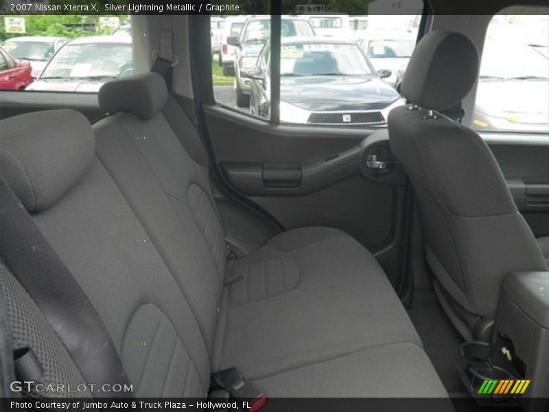 Silver Lightning Metallic / Graphite 2007 Nissan Xterra X