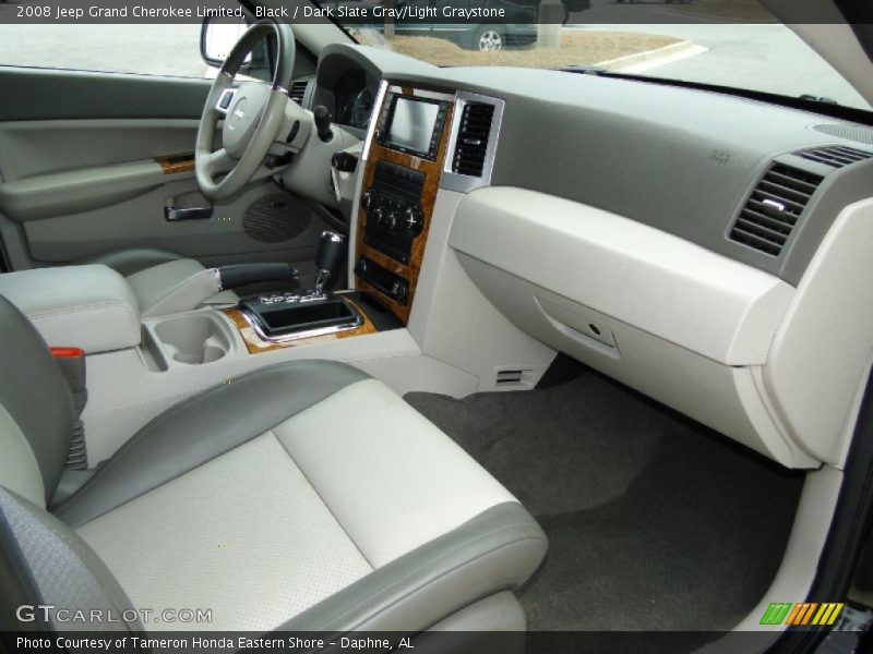 Dashboard of 2008 Grand Cherokee Limited