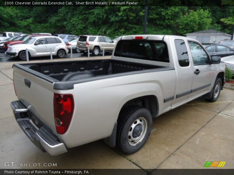 Silver Birch Metallic / Medium Pewter 2006 Chevrolet Colorado Extended Cab