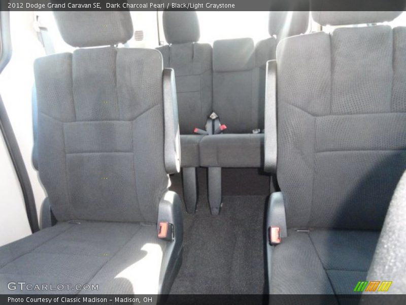 Dark Charcoal Pearl / Black/Light Graystone 2012 Dodge Grand Caravan SE