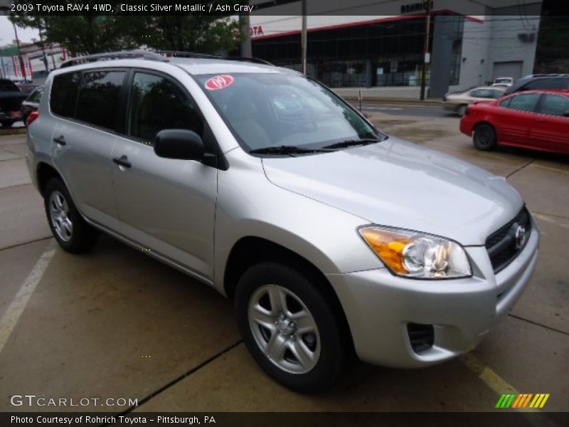 Classic Silver Metallic / Ash Gray 2009 Toyota RAV4 4WD