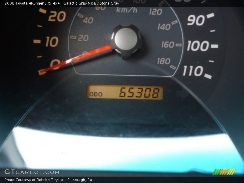 Galactic Gray Mica / Stone Gray 2008 Toyota 4Runner SR5 4x4