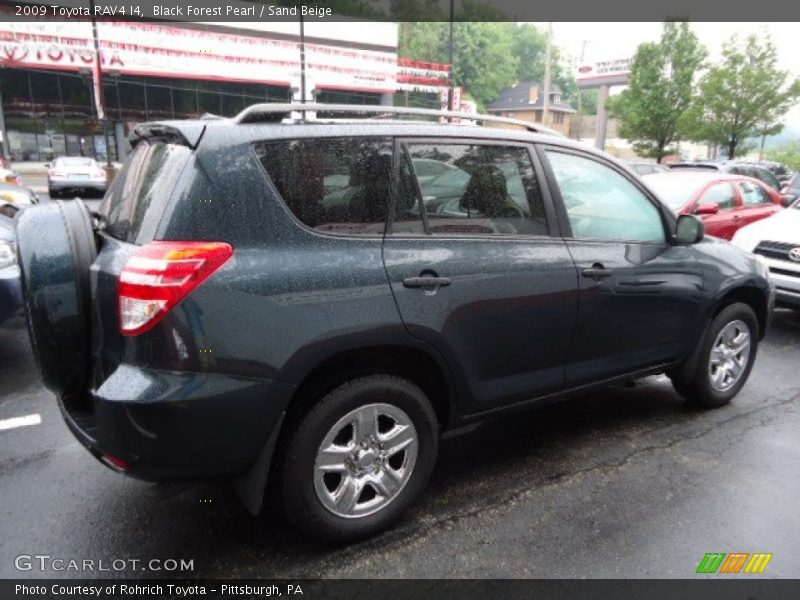 Black Forest Pearl / Sand Beige 2009 Toyota RAV4 I4