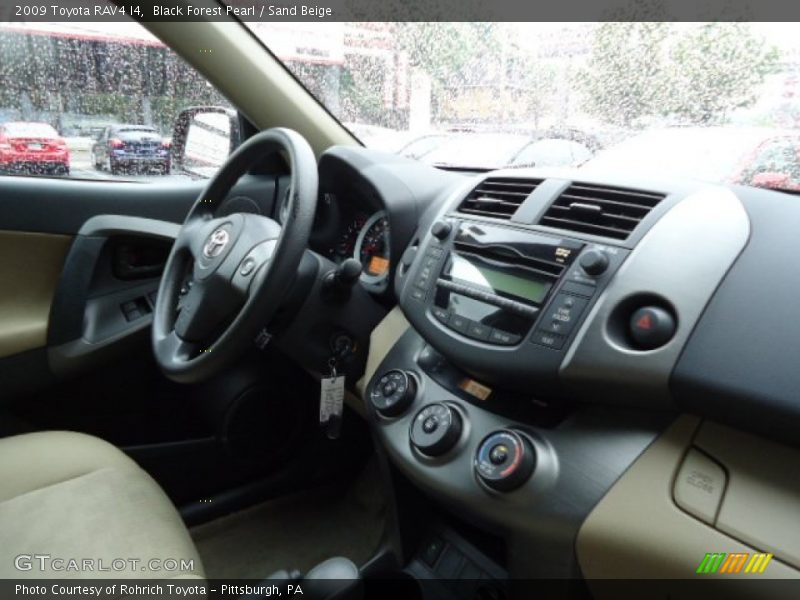 Black Forest Pearl / Sand Beige 2009 Toyota RAV4 I4