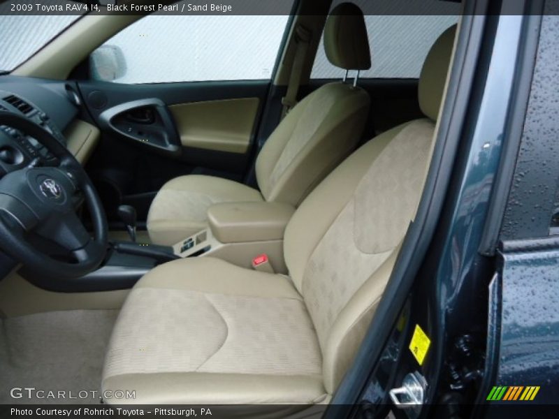 Black Forest Pearl / Sand Beige 2009 Toyota RAV4 I4