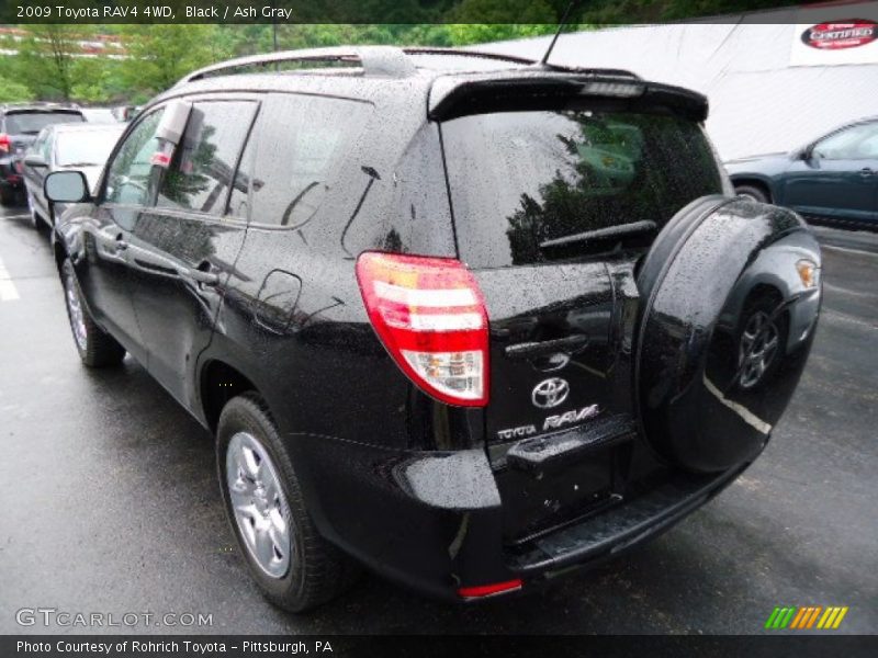 Black / Ash Gray 2009 Toyota RAV4 4WD