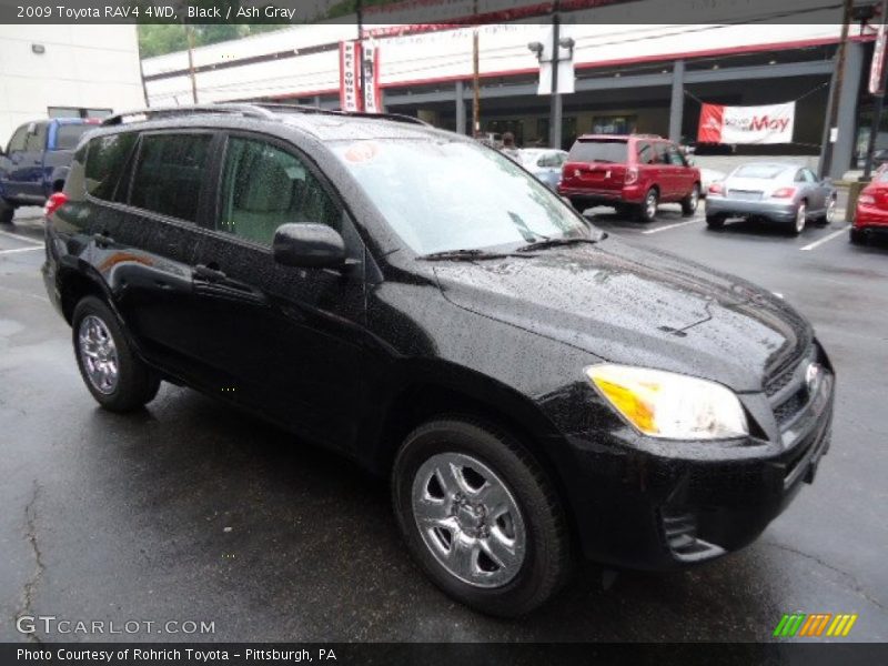 Black / Ash Gray 2009 Toyota RAV4 4WD