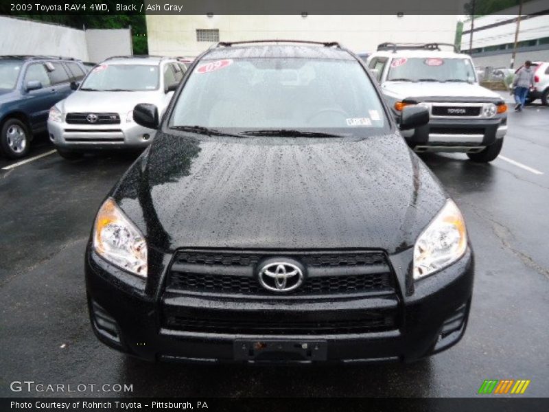 Black / Ash Gray 2009 Toyota RAV4 4WD