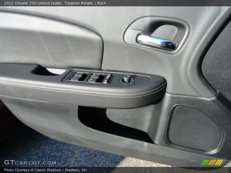 Tungsten Metallic / Black 2012 Chrysler 200 Limited Sedan