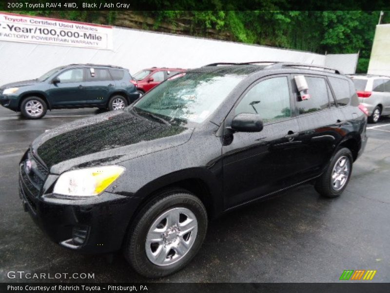 Black / Ash Gray 2009 Toyota RAV4 4WD
