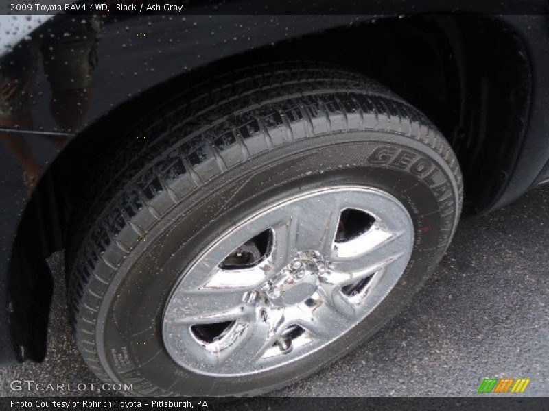 Black / Ash Gray 2009 Toyota RAV4 4WD
